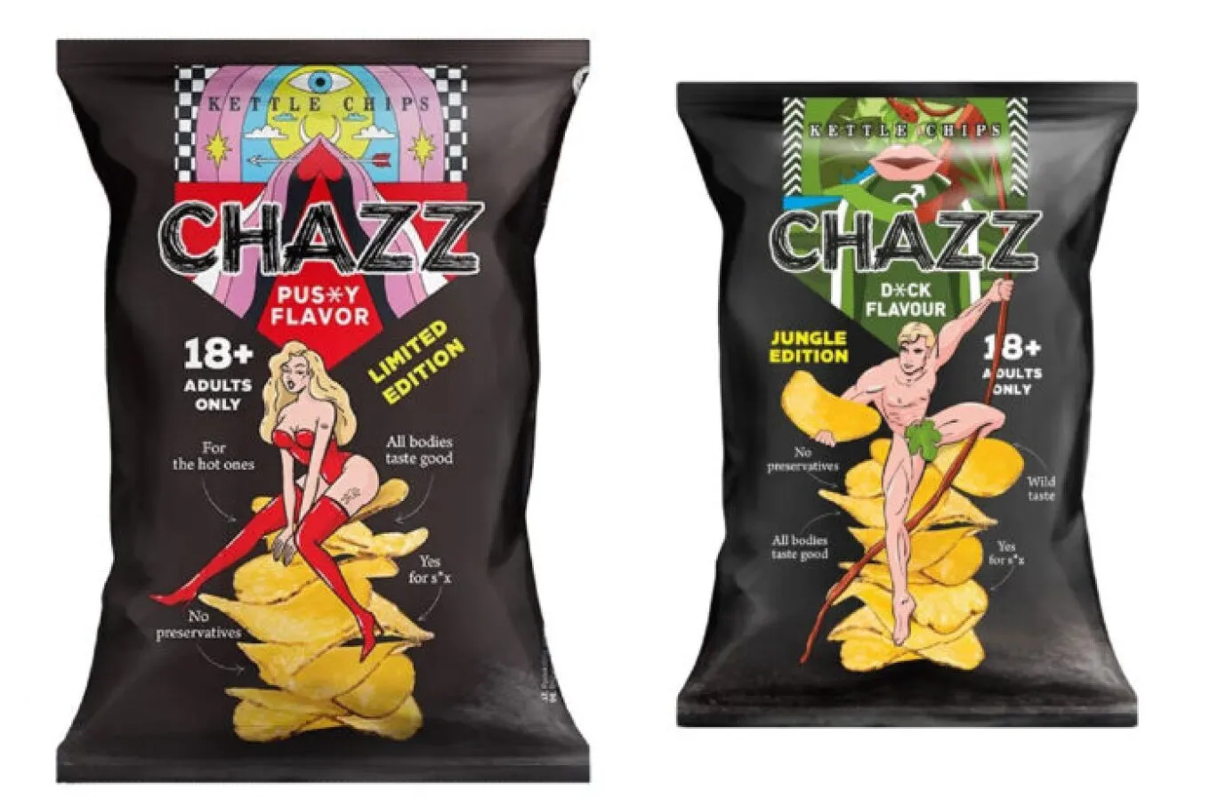 Πατατάκια με γεύση πέους και γυναικείου κόλπου: Δεκάδες είναι οι καταγγελίες γονέων