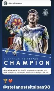 Τα ξεχωριστά συγχαρητήρια της Μπαντόσα στον Τσιτσιπά