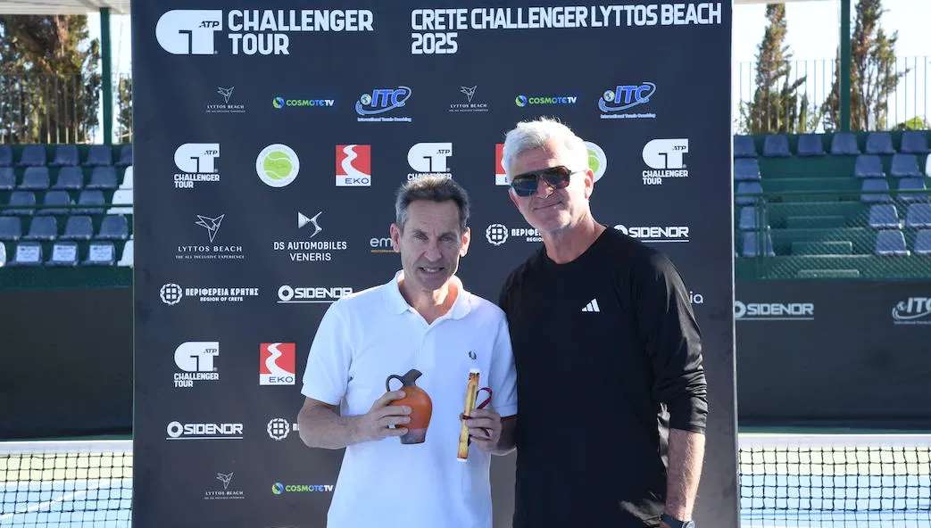 Jordi Arrese και Απόστολος Τσιτσιπάς