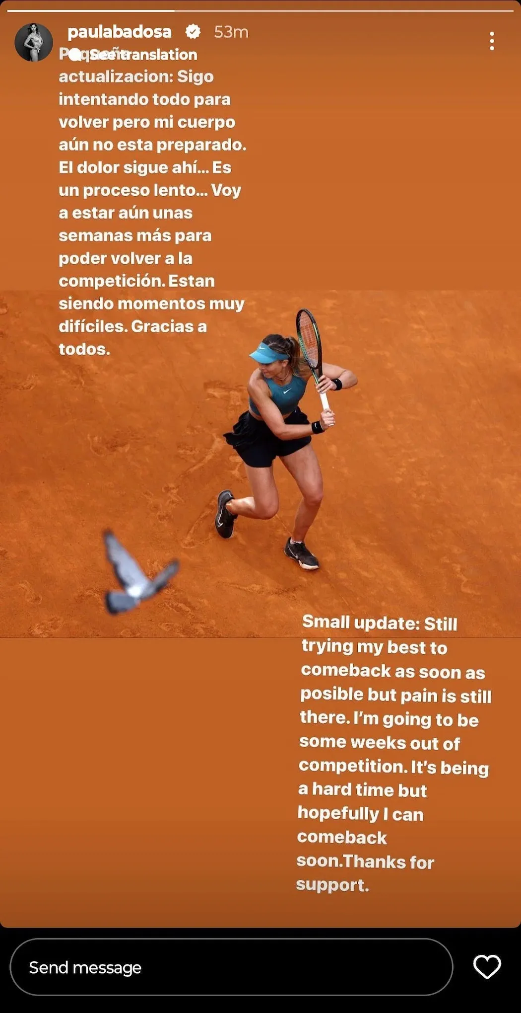 Μόντρεαλ: Αποσύρθηκε η Μπαντόσα