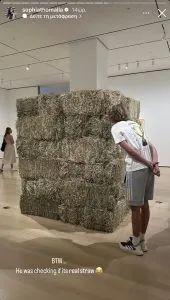 «Απόδραση» κουλτούρας για τον Αλεξάντερ Ζβέρεφ και την Σοφία Τομάλα (pics)